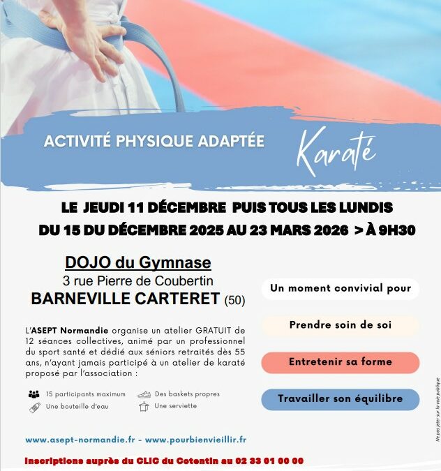 Karaté adapté : préserver sa forme et travailler son équilibre