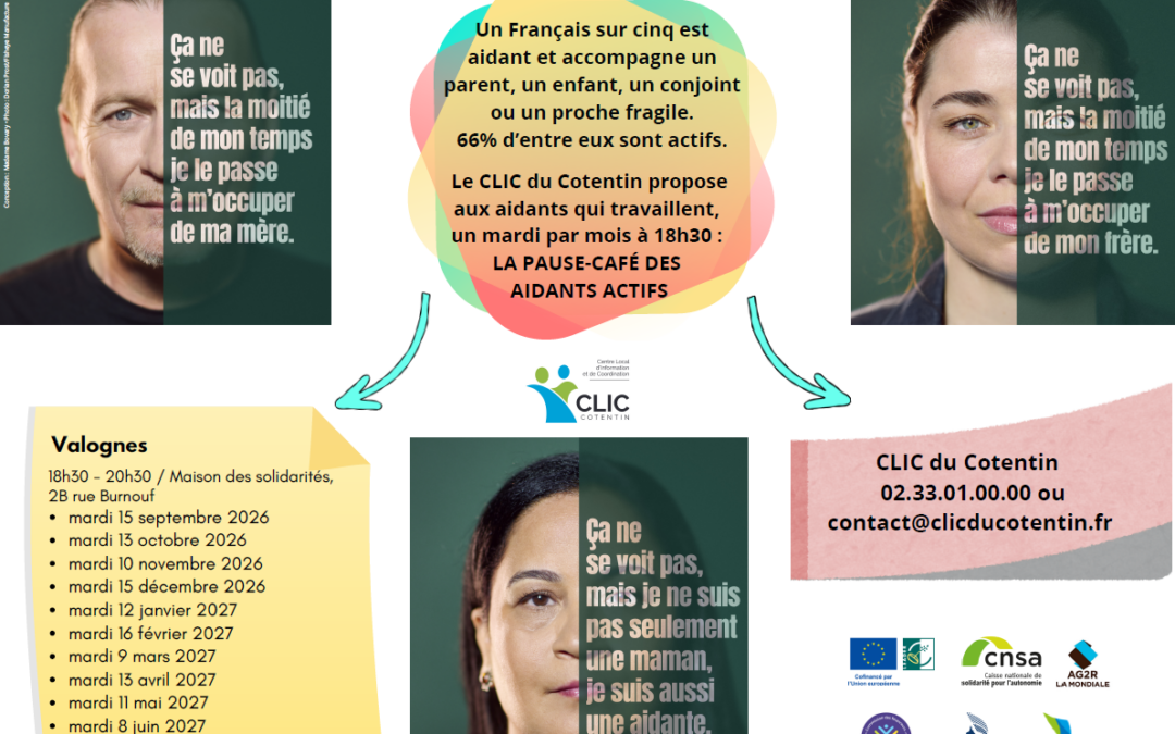 Aidants et actifs : une pause-café des aidants en fin de journée
